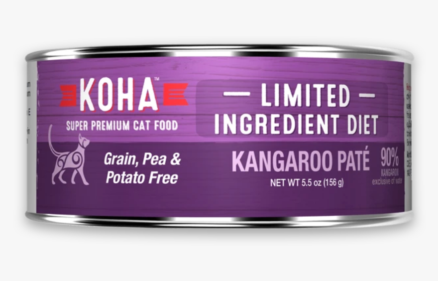 Koha Super Premium Limited Ingredient Diet Wild Kangaroo Pat Canned Cat Food