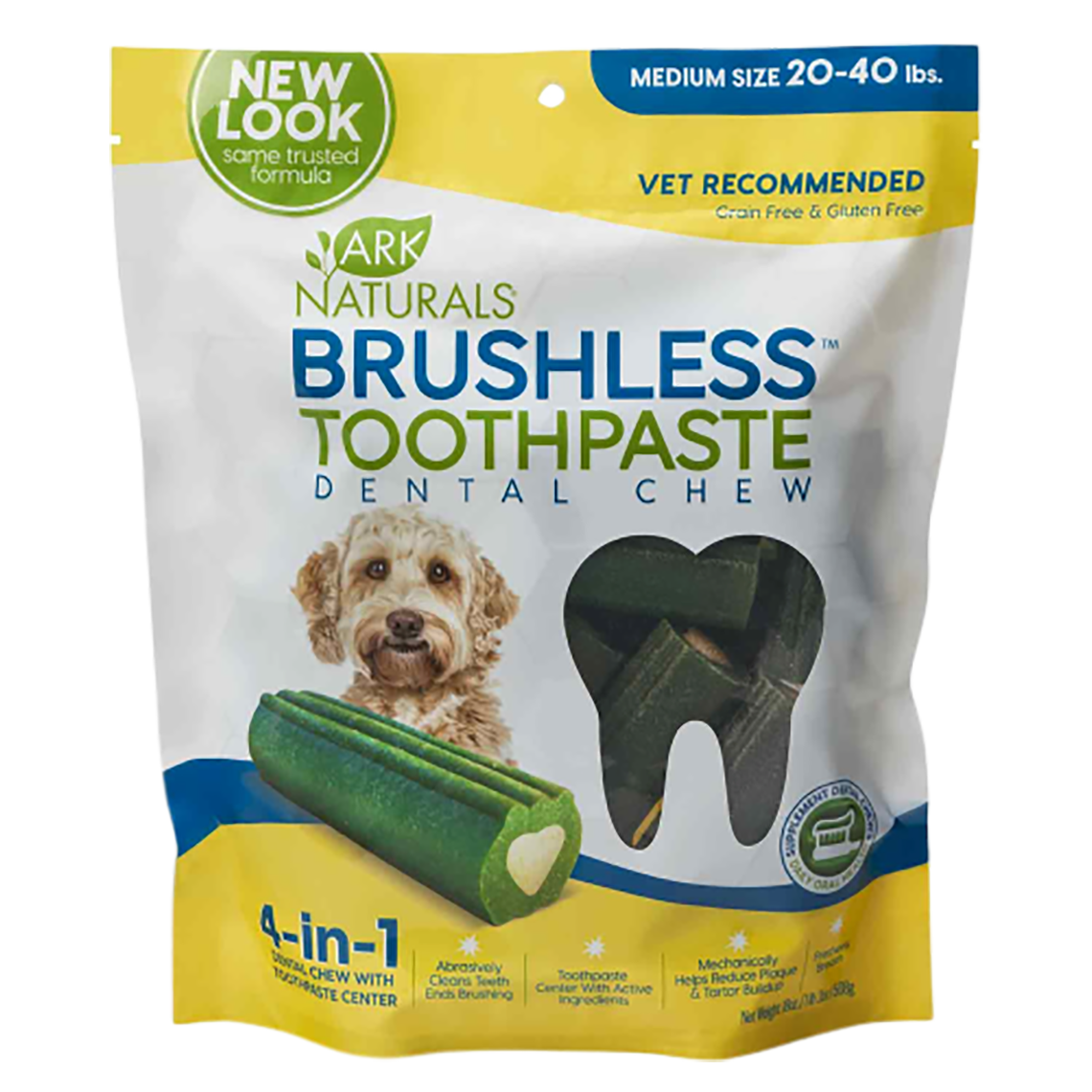 Ark Naturals Large Brushless - Toothpaste, for dogs 40 lbs. and up