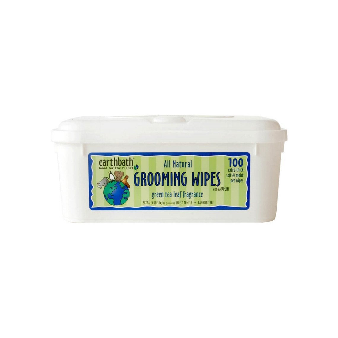 Earthbath all clearance natural grooming wipes